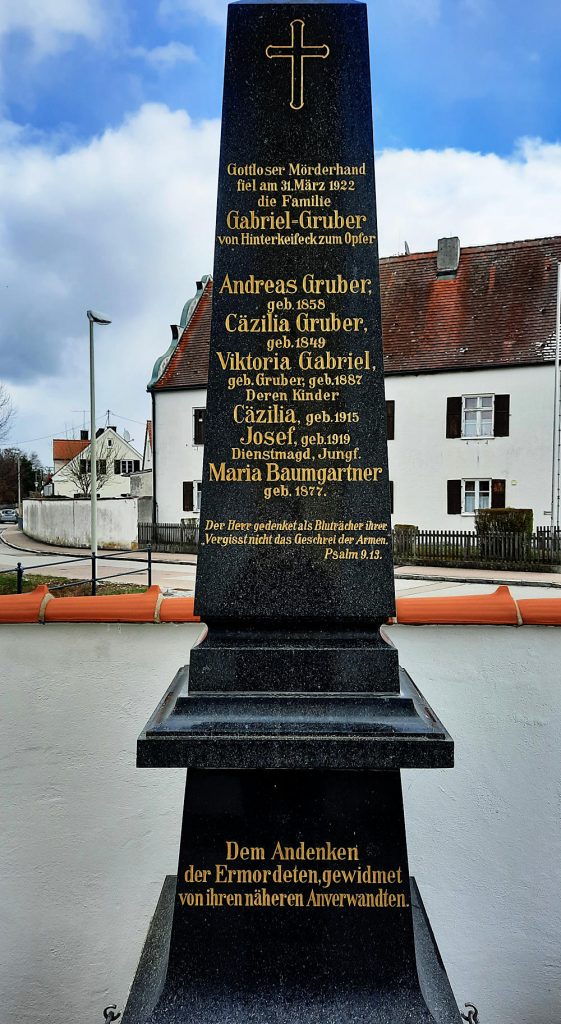 Waidhofen - Grabstätte der Familie Gruber